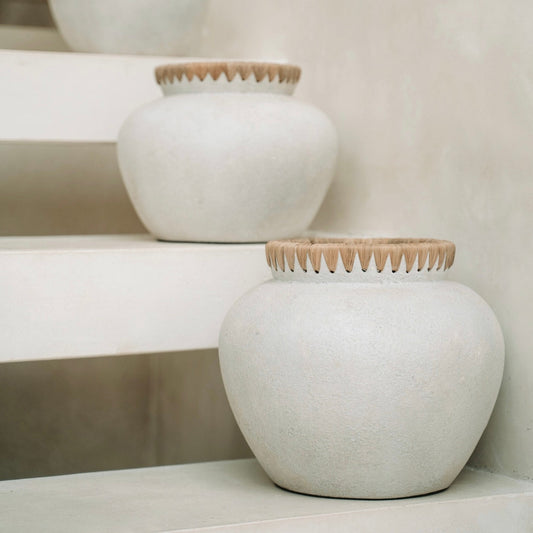 The Styly Vase | Concrete Natural