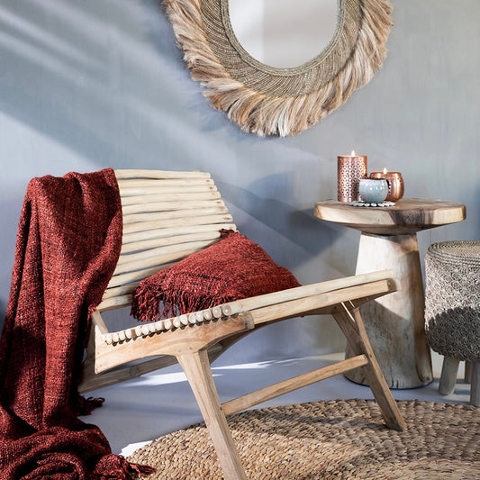 The Oh My Gee Cushion Cover | Cherry Red