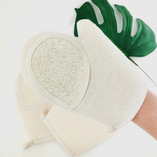 Natural Loofah Body Scrubs - Glove | Eco-friendly