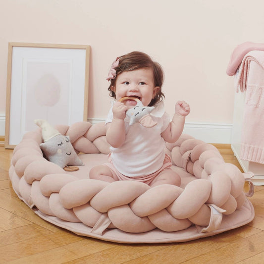 Baby Nest Braided | Pink